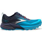 Reduzierte Blaue Brooks Cascadia Trailrunning Schuhe für Herren Größe 44,5 