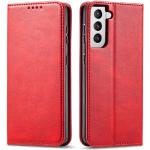 Rote Samsung Galaxy S21 5G Hüllen Art: Geldbörsen aus Silikon 