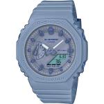 Blaue Klassische Casio G-Shock Herrenarmbanduhren mit Chronograph-Zifferblatt mit hoher Stoßfestigkeit zum Sport 