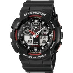 Casio G-Shock Herren Harz Uhrenarmband GA-100-1A4ER