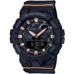 Schwarze Casio G-Shock Uhrenarmbänder mit Digital-Zifferblatt für Herren zum Sport 