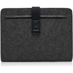 Schwarze Laptoptaschen & Notebooktaschen aus Filz 