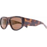Braune Givenchy Cat-eye Sonnenbrillen mit Sehstärke für Herren Größe XXL 