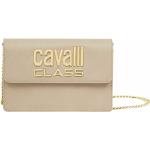 Beige Roberto Cavalli Class Damenumhängetaschen aus Kunstleder 