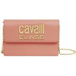 Pinke Roberto Cavalli Class Damenumhängetaschen aus Kunstleder 