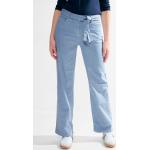 Reduzierte Blaue CECIL Relaxed Fit Jeans aus Denim für Damen Größe XS 
