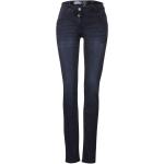 Blaue CECIL Slim Jeans für Damen Größe XXL 