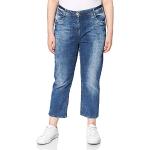 Reduzierte Blaue CECIL Toronto Slim Jeans für Damen Weite 27 