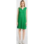 Grüne CECIL Damenkleider aus Jersey Größe L 