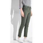 Grüne CECIL Slim Jeans für Damen Größe XS 