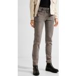 Braune CECIL Toronto Slim Jeans für Damen Größe XS 