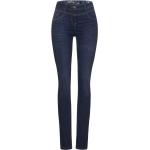 Dunkelblaue CECIL Toronto Slim Jeans aus Denim für Damen 
