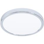 Celina Led-Badezimmer-Deckenleuchte , Weiß, Chromfarben , Metall, Kunststoff , 2.8 cm , Lampen & Leuchten, LED Beleuchtung, LED-Deckenleuchten