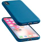 Blaue Elegante Cellular Line iPhone X/XS Hüllen aus Silikon 
