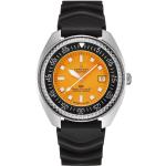 Limitierte Schwarze Wasserdichte Schweizer Certina Automatik Herrenarmbanduhren Orangen matt mit Datumsanzeige mit Saphirglas-Uhrenglas mit Armband 