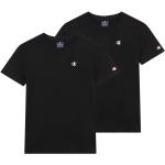 Schwarze Champion Kinder-T-Shirts aus Jersey für Jungen Größe 128 