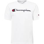 Weiße Casual Kurzärmelige Champion Bio T-Shirts Deutschland aus Jersey trocknergeeignet für Damen Größe XXL 