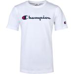 Weiße Kurzärmelige Champion Rundhals-Auschnitt Kinder-T-Shirts aus Baumwolle maschinenwaschbar für Mädchen 