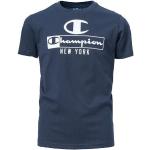 Dunkelblaue Kurzärmelige Champion Kinder-T-Shirts 