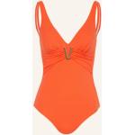 Orange CHARMLINE Bauchweg-Badeanzüge Orangen aus Elastan für Damen Einheitsgröße 