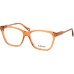 Orange Chloé Quadratische Damenbrillen aus Kunststoff 