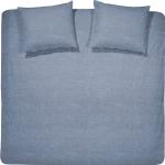 Blaue Bettwäsche & Bettbezüge aus Baumwolle 200x200 cm 2 Teile 