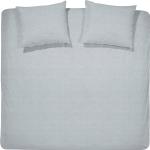 Graue Bettwäsche & Bettbezüge aus Baumwolle 200x200 cm 2 Teile 