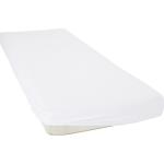 Weiße Spannbettlaken & Spannbetttücher aus Baumwolle 140x200 cm 1 Teil 