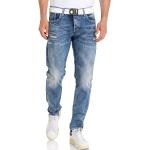 Blaue Cipo & Baxx Ripped Jeans aus Denim für Herren 