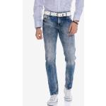 Blaue Cipo & Baxx Slim Jeans aus Denim für Herren 