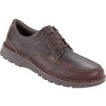 Reduzierte Braune Business Clarks Oxford Schuhe Schnürung für Herren Größe 41 
