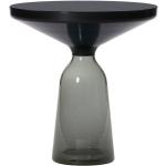 ClassiCon Bell Side Table Beistelltisch Messing smaragd-grün H 53cm/Ø 50cm/Glasfuß HxØ 37x22cm