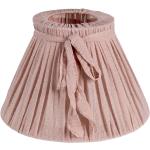 Clayre & Eef Lampenschirm Ø 33x21 cm Rosa Textil auf Kunststoff