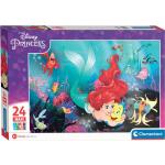 24 Teile Clementoni Disney Princess Kinderpuzzles Die kleine Meerjungfrau für 3 bis 5 Jahre 