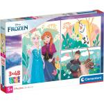 Clementoni Die Eiskönigin - Völlig unverfroren | Frozen Kinderpuzzles für 5 bis 7 Jahre 