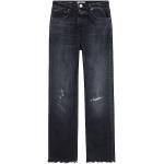 Reduzierte Dunkelgrau CLOSED Bio Nachhaltige Bootcut Jeans aus Elastan für Damen Größe XXL 