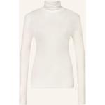 Reduzierte Weiße Langärmelige CLOSED Rollkragen Feinstrickpullover aus Wolle für Damen Größe XS 