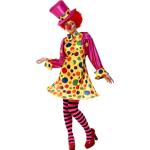 Bunte Gestreifte Smiffys Meme / Theme Halloween Clownskostüme  aus Polyester Größe M 