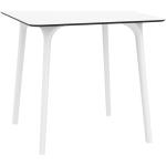 CLP Tisch Maya 80 cm, Farbe:weiß