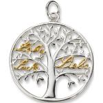 Silberne Lebensbaum Anhänger aus Silber 