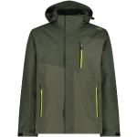 CMP - Jacket Zip Hood Detachable Inner Jacket Twill - Doppeljacke Gr 52 oliv
