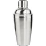 Silberne Butlers Cocktail-Shaker New York aus Metall 