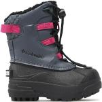 Fuchsiafarbene Columbia Bugaboot Winterstiefel & Winter Boots Schnürung wasserdicht für Kinder Größe 54,5 