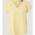 Gelbe Comma Nachhaltige Blusenshirts für Damen Größe M 