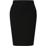 Schwarze Comma Mini Nachhaltige Miniröcke aus Elastan für Damen Größe S 