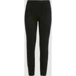 Schwarze Casual Comma High Waist Hosen aus Jersey für Damen Größe 3 XL Große Größen 