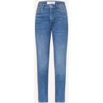 Blaue Casual Comma Skinny Jeans aus Elastan für Damen Größe XS 