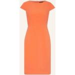 Reduzierte Orange Comma Taillierte Kleider Orangen aus Elastan für Damen Größe XS 