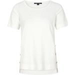Beige Comma Rundhals-Auschnitt T-Shirts für Herren 