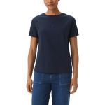 Reduzierte Blaue Comma T-Shirts für Damen Größe L 